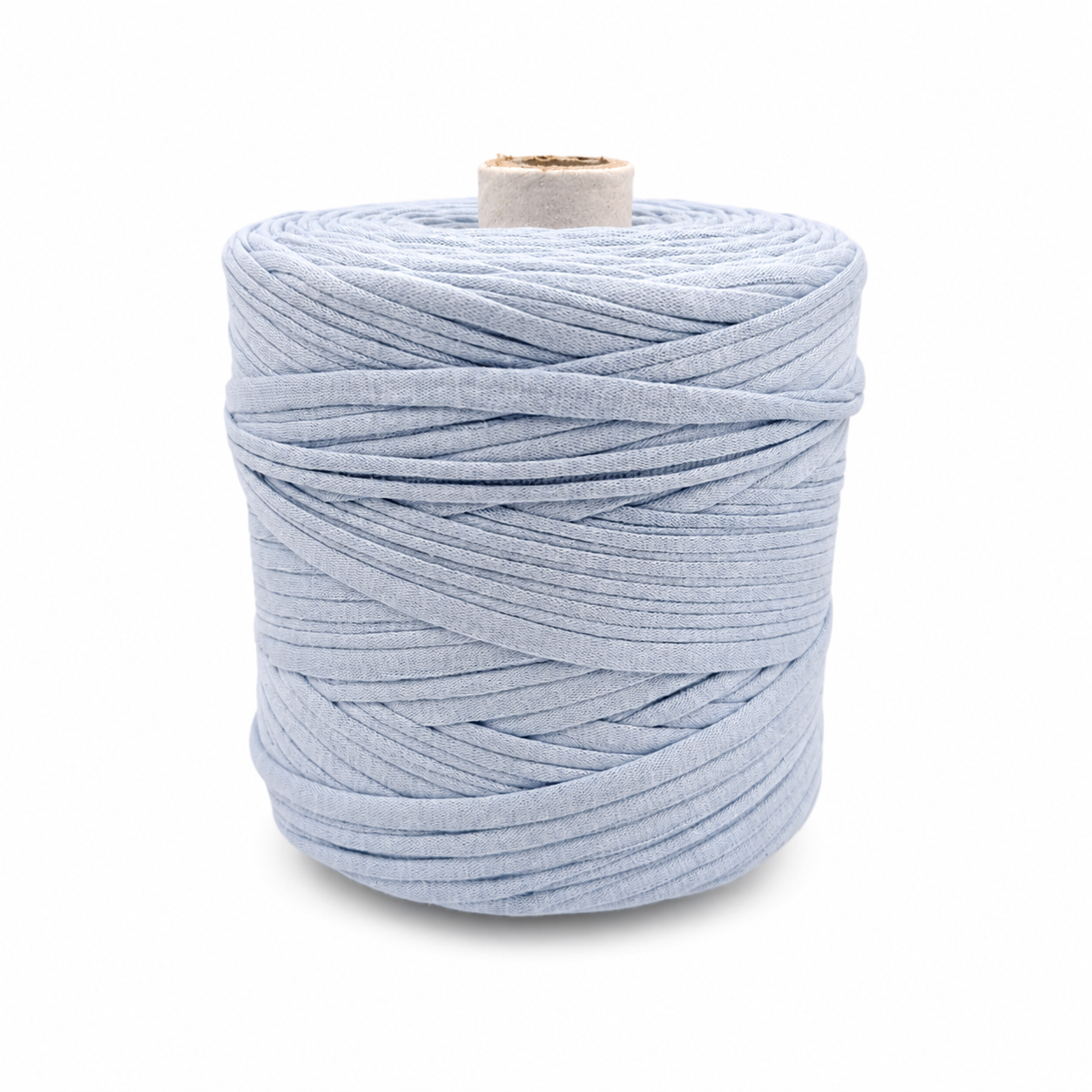 Soft TShirt Yarn Roll | 500grams| Ice Blue Colour| Perfect for Macramé, Crochet & DIY Projects