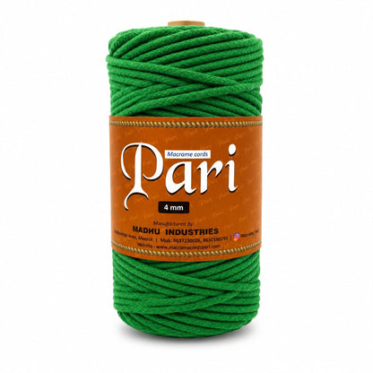 4mm Knitted | Green | 150 meters | 1Kg Spool