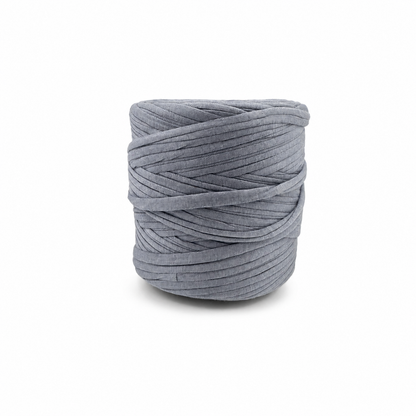 Soft Tshirt Yarn | 500grams | Steel Grey Colour | Perfect for Macrame, Crochet & DIY Project