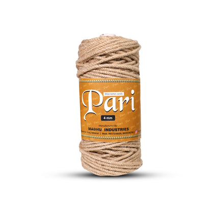 4mm Twisted (3Ply) | Jute Rope | 150 Metres | 1kg Spool