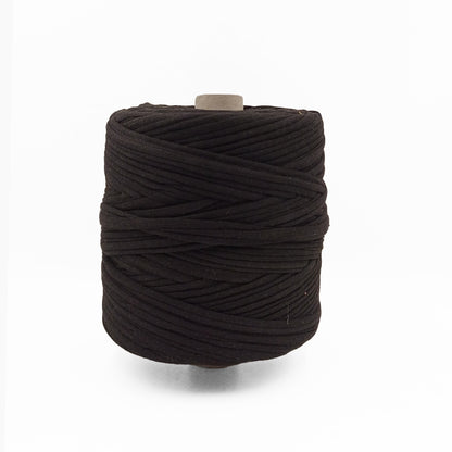 Soft TShirt Yarn Roll | 500grams | Black Color | Perfect for Macramé, Crochet & DIY Projects