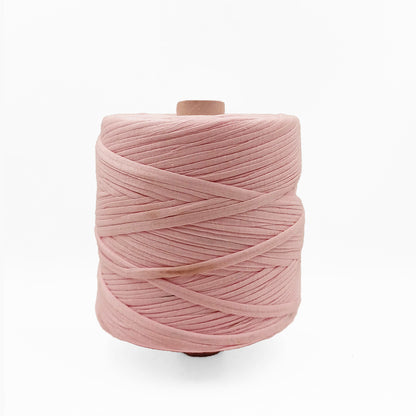 Soft TShirt Yarn Roll | 500grams | Baby Pink Color | Perfect for Macramé, Crochet & DIY Projects