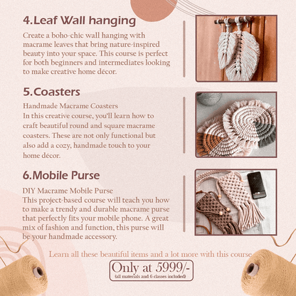 Macrame Master Course
