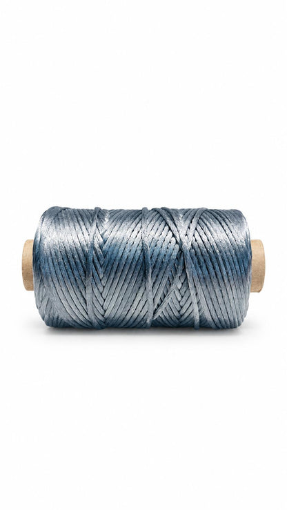 Malai Dori |Steel Grey  Colour | Shiny Decorative Cord | Spool