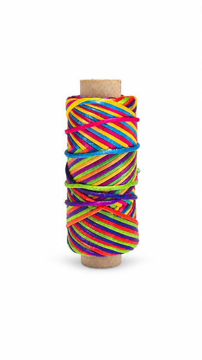 Malai Dori | Multi Colour 1  | Shiny Decorative Cord | Spool