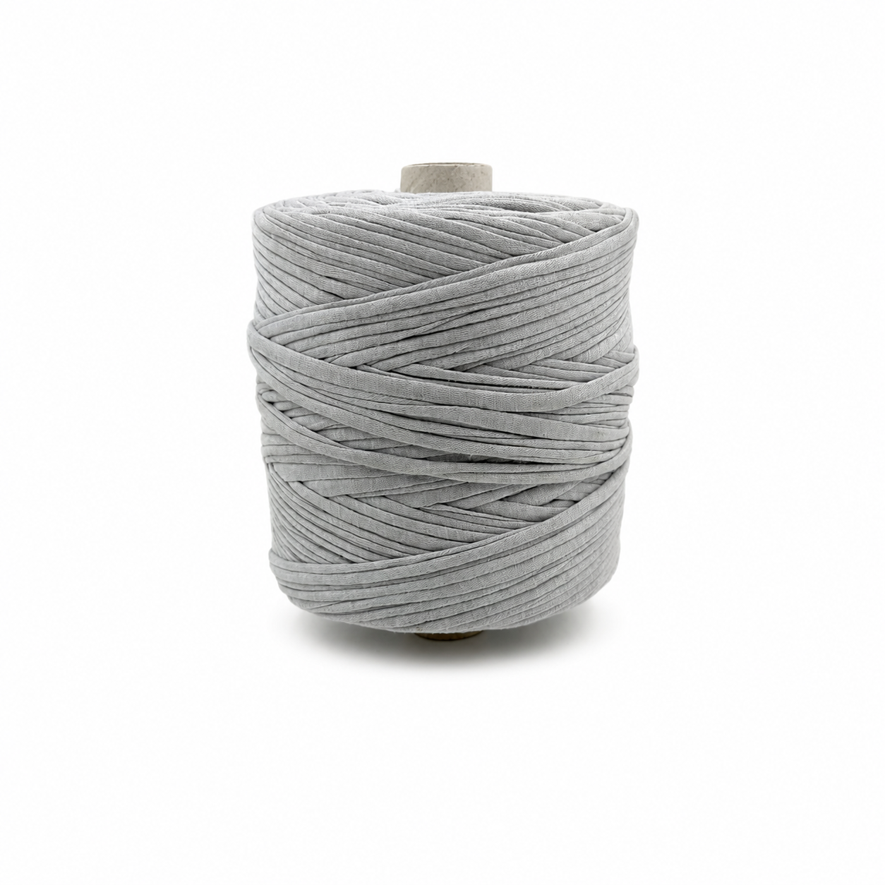 Soft TShirt Yarn Roll |500 grams| Steel Color | Perfect for Macrame, Crochet & Diy Projects