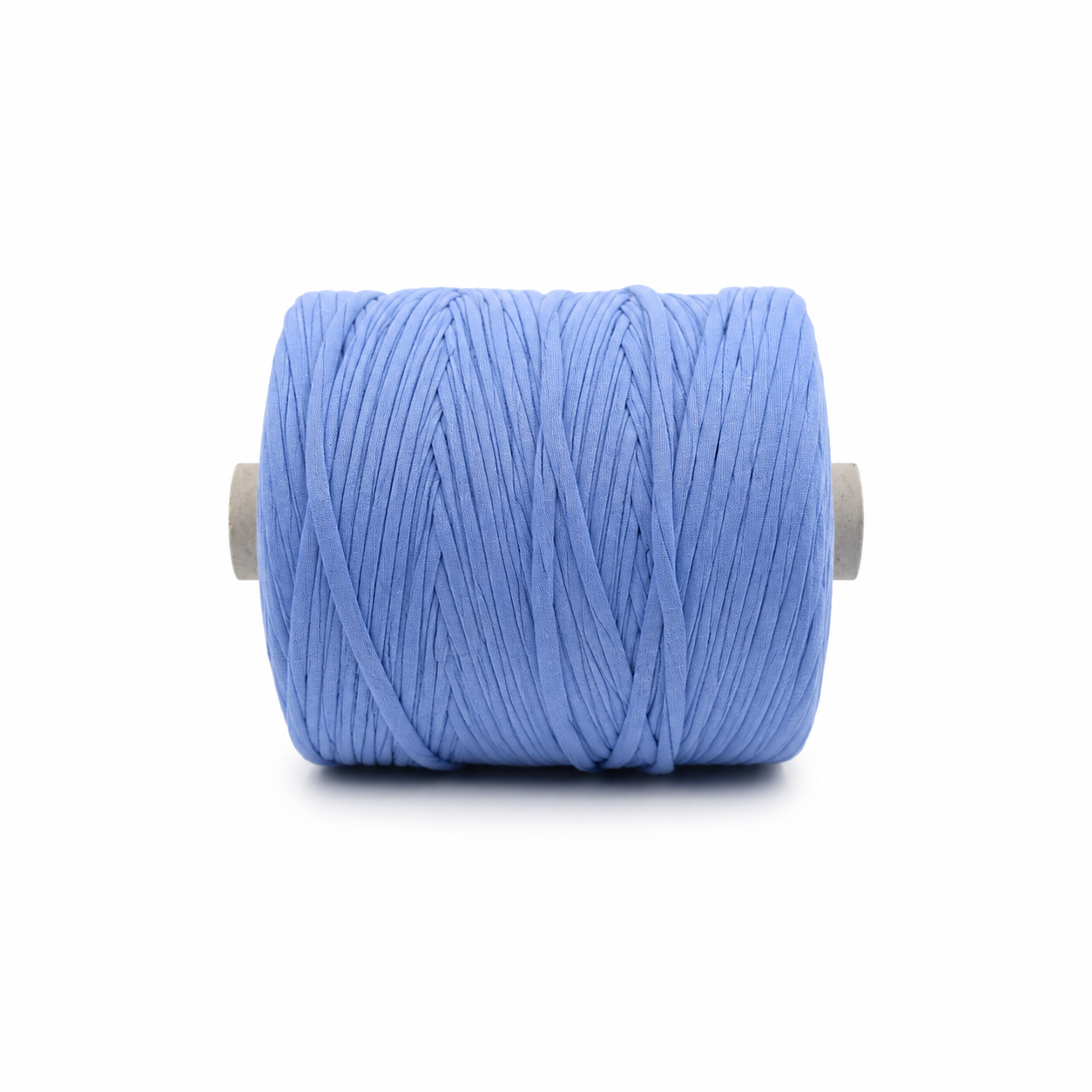 Soft TShirt Yarn Roll | 500grams | Blue Color | Perfect for Macramé, Crochet & DIY Projects