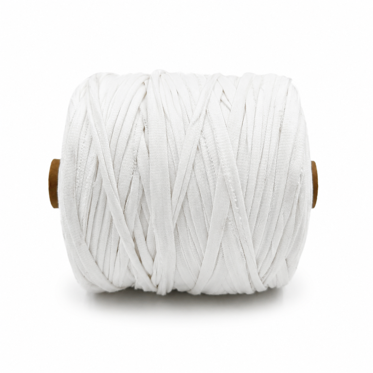 Soft TShirt Yarn Roll | 500grams |White Colour| Perfect for Macramé, Crochet & DIY Projects