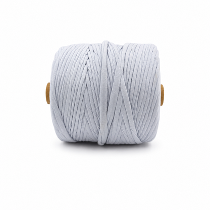 Soft TShirt Yarn Roll | 500grams | Ice Blue Color | Perfect for Macramé, Crochet & DIY Projects