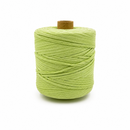 Soft TShirt Yarn Roll |500 grams| Parrot Green Color | Perfect for Macrame, Crochet & Diy Projects