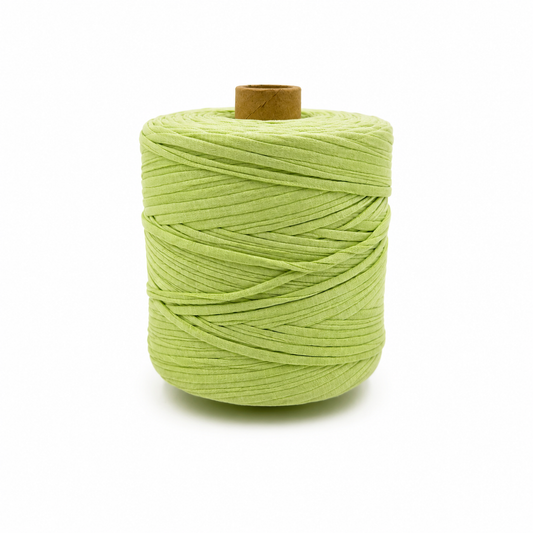 Soft TShirt Yarn Roll |500 grams| Parrot Green Color | Perfect for Macrame, Crochet & Diy Projects