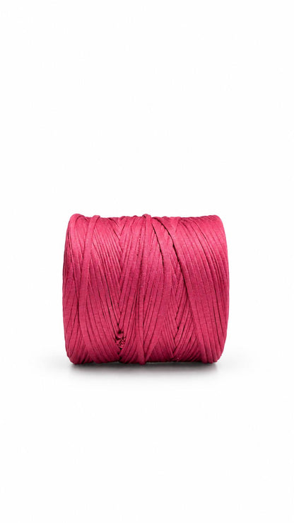 Soft Tshirt Yarn | 500grams |   Hot Pink Colour No. 16 | Perfect for Macrame, Crochet & DIY Project
