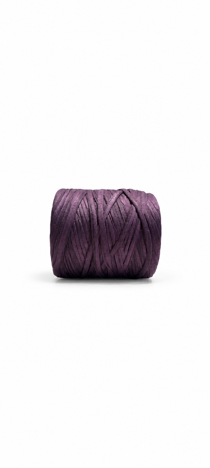 Soft Tshirt Yarn Roll | 500grams | Purple Colour | Perfect for Macrame, Crochet & DIY project
