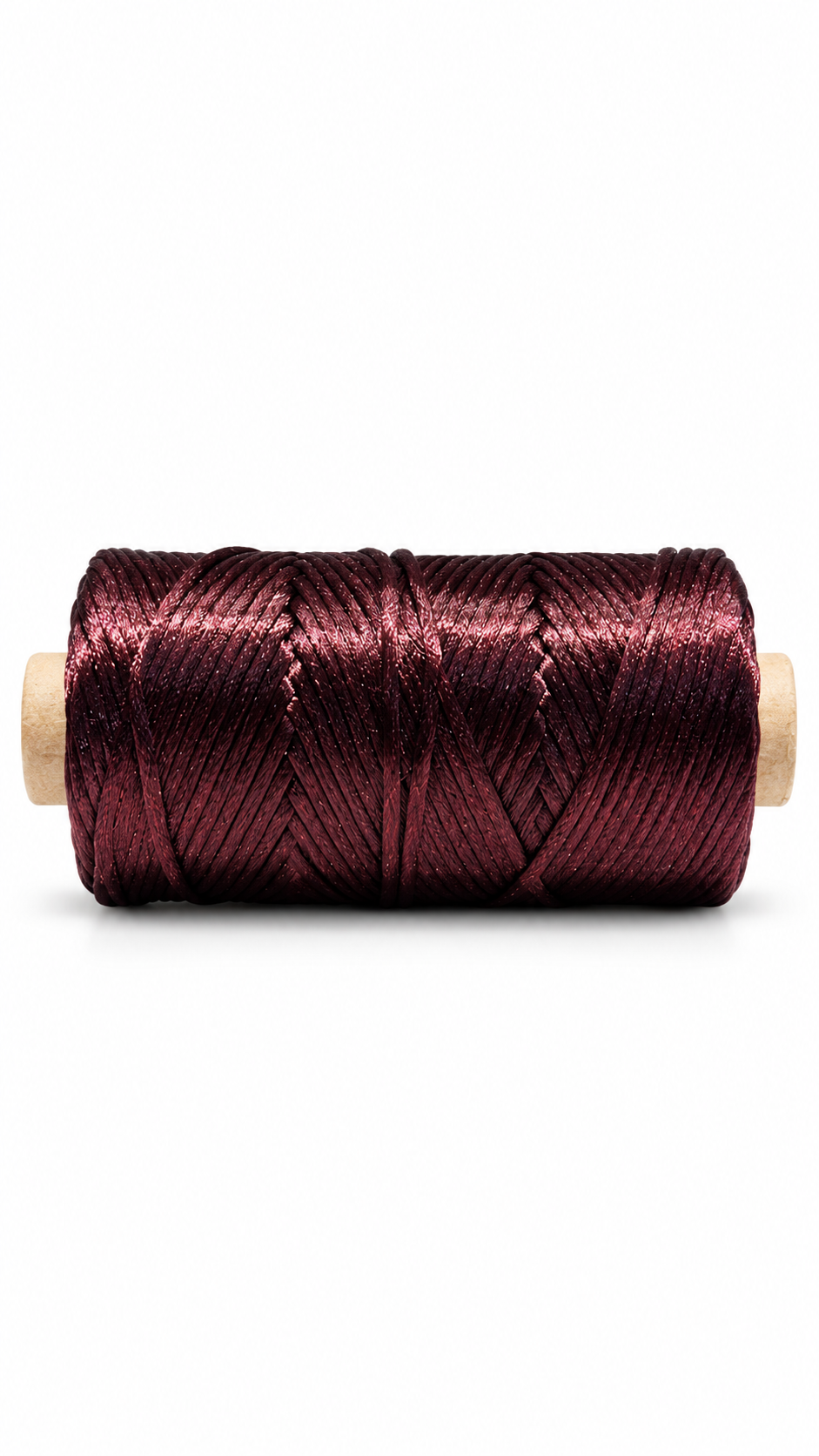 Malai Dori | Chocolate Colour | Shiny Decorative Cord | Spool