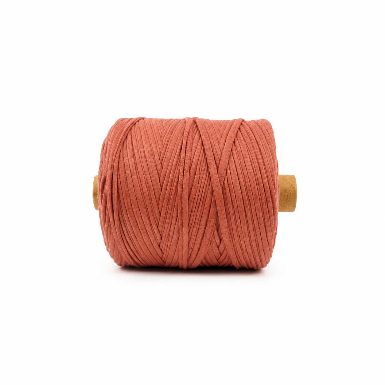 Soft TShirt Yarn Roll | 500grams | Pastel Orange Color | Perfect for Macramé, Crochet & DIY Projects