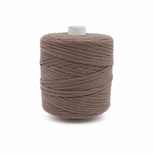 Soft TShirt Yarn Roll |500 grams| Light Brown Color | Perfect for Macrame, Crochet & Diy Projects