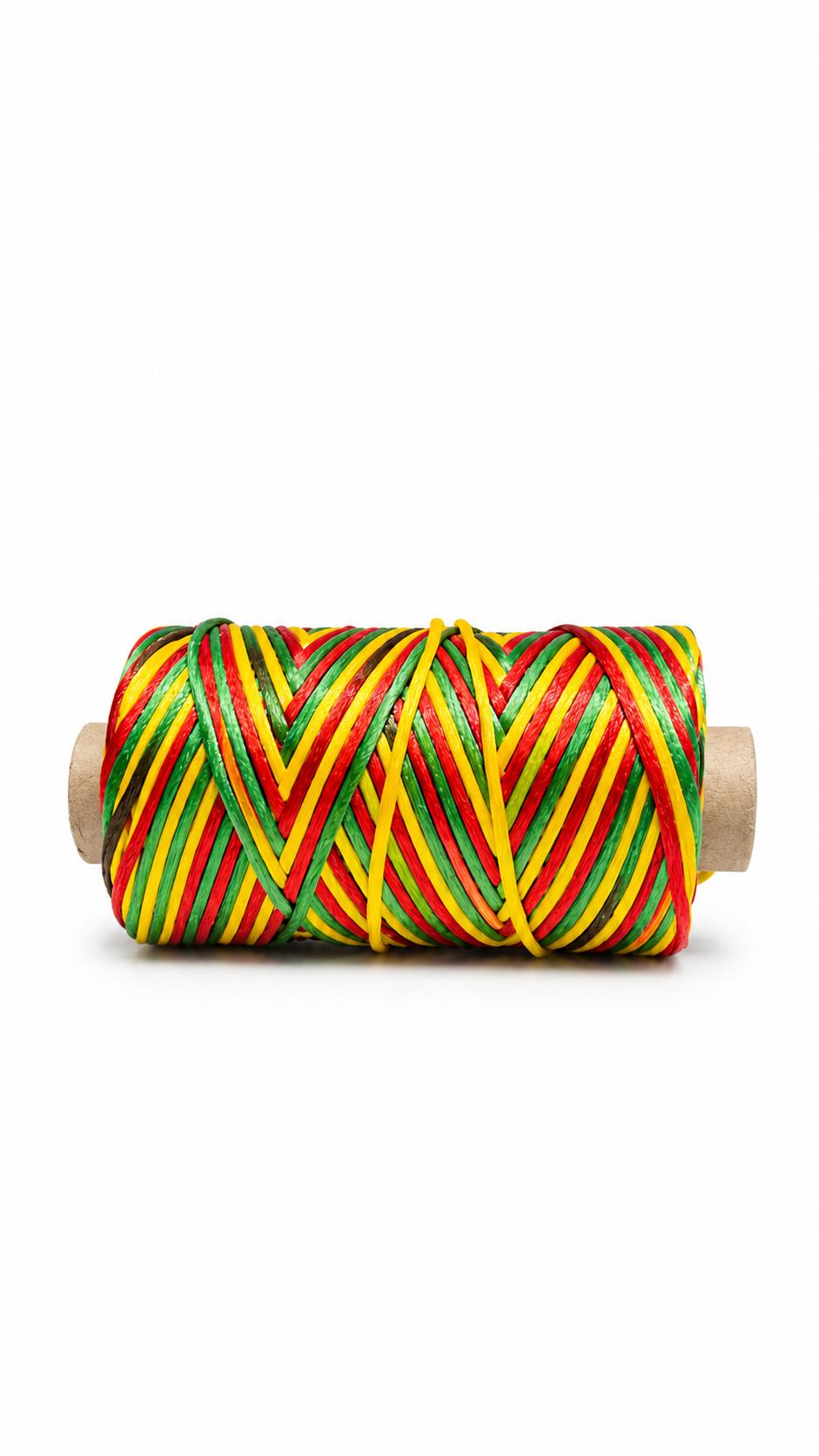Malai Dori | Multi Colour 2 | Shiny Decorative Cord | Spool