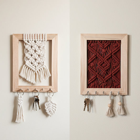 Wooden Keychain Display Bar