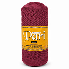 1mm Single Strand | Wine | 750 Metres | 1kg Spool | Cotton | No 29