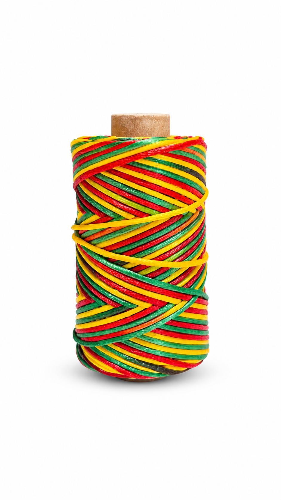Malai Dori | Multi Colour 2 | Shiny Decorative Cord | Spool