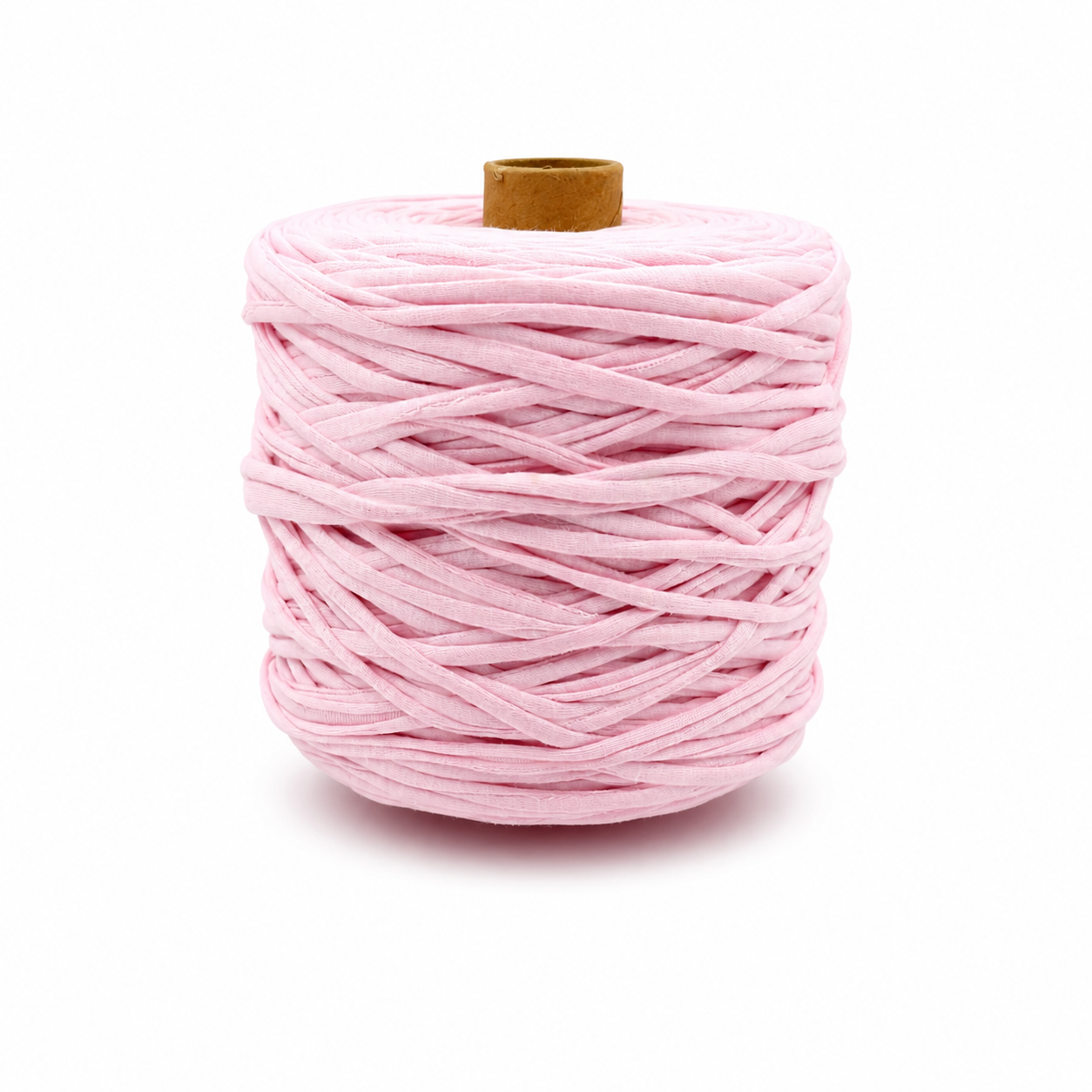 Soft TShirt Yarn Roll | 500grams |Bubble Gum Pink | Perfect for Macramé, Crochet & DIY Projects