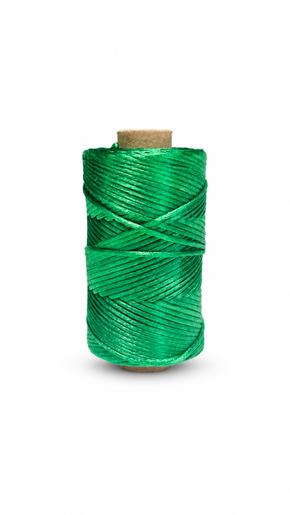 Malai Dori | Green Colour | Shiny Decorative Cord | Spool