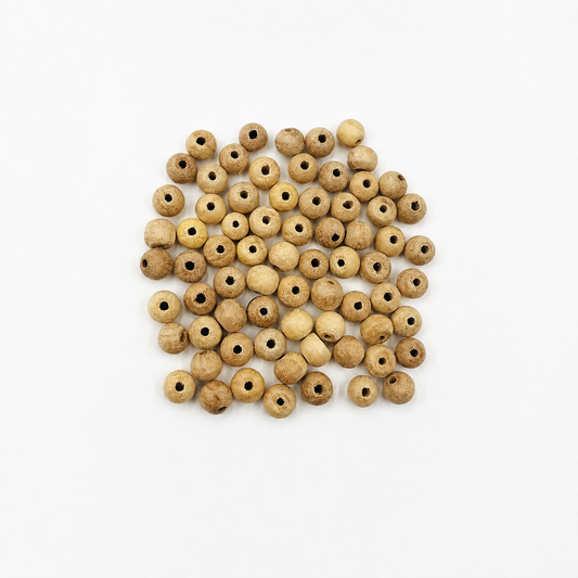 Natural Wooden Beads for Macrame ( Pack of 20)