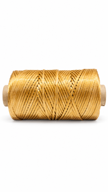 Malai Dori | Golden Colour| Shiny Decorative Cord | Spool