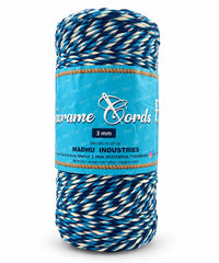 3mm Single Strand Multicolor | Ocean Breeze | Approx 200 - 250 Metres | 1kg Spool
