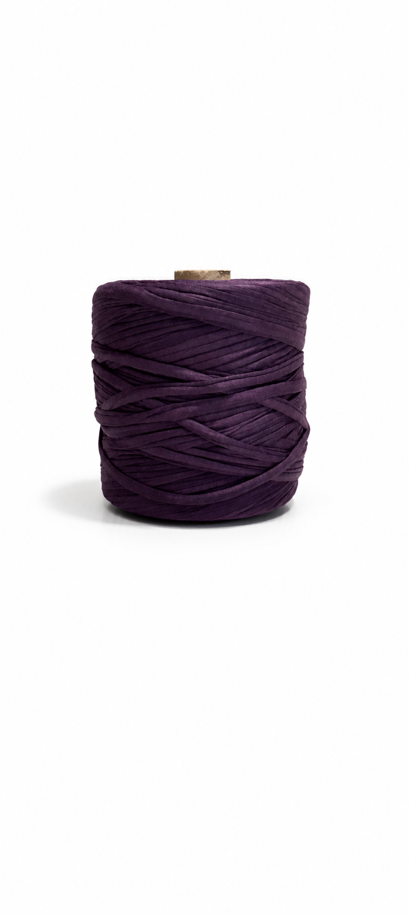 Soft Tshirt Yarn Roll | 500grams | Purple Colour | Perfect for Macrame, Crochet & DIY project