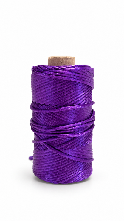 Malai Dori | Purple Colour | Shiny Decorative Cord | Spool