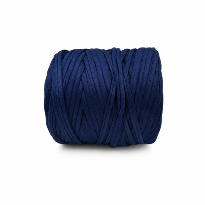 Soft Tshirt Yarn | 500grams | Navy Blue Colour No. 13 | Perfect for Macrame, Crochet & DIY Project